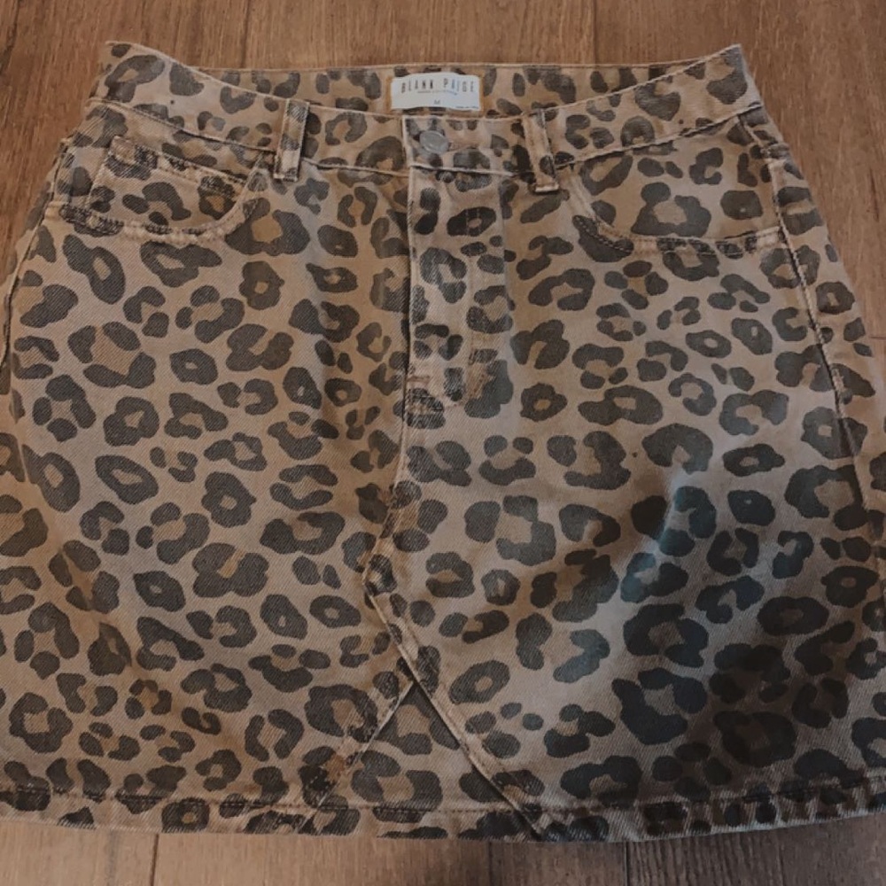 Cheetah skirt